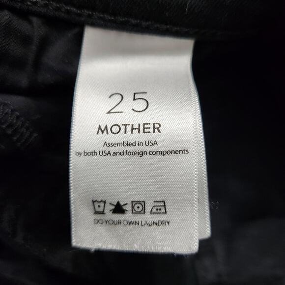 Mother Insider Crop Step Fray Not Guilty Wash Jean Size 25 - Picture 5 of 9